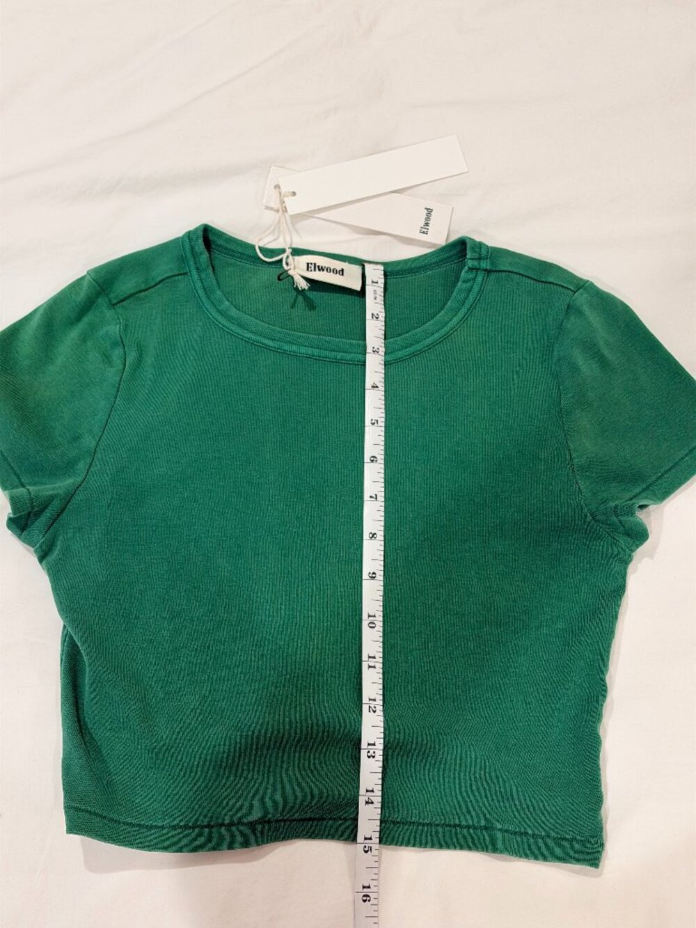 NWT: Elwood Baby Doll Core Tee Medium Vintage Forest